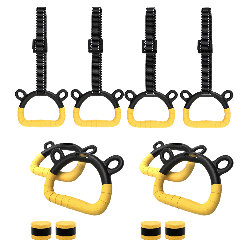 Home Gym Ideas - Gym Ring Buckles with Adjustable Straps