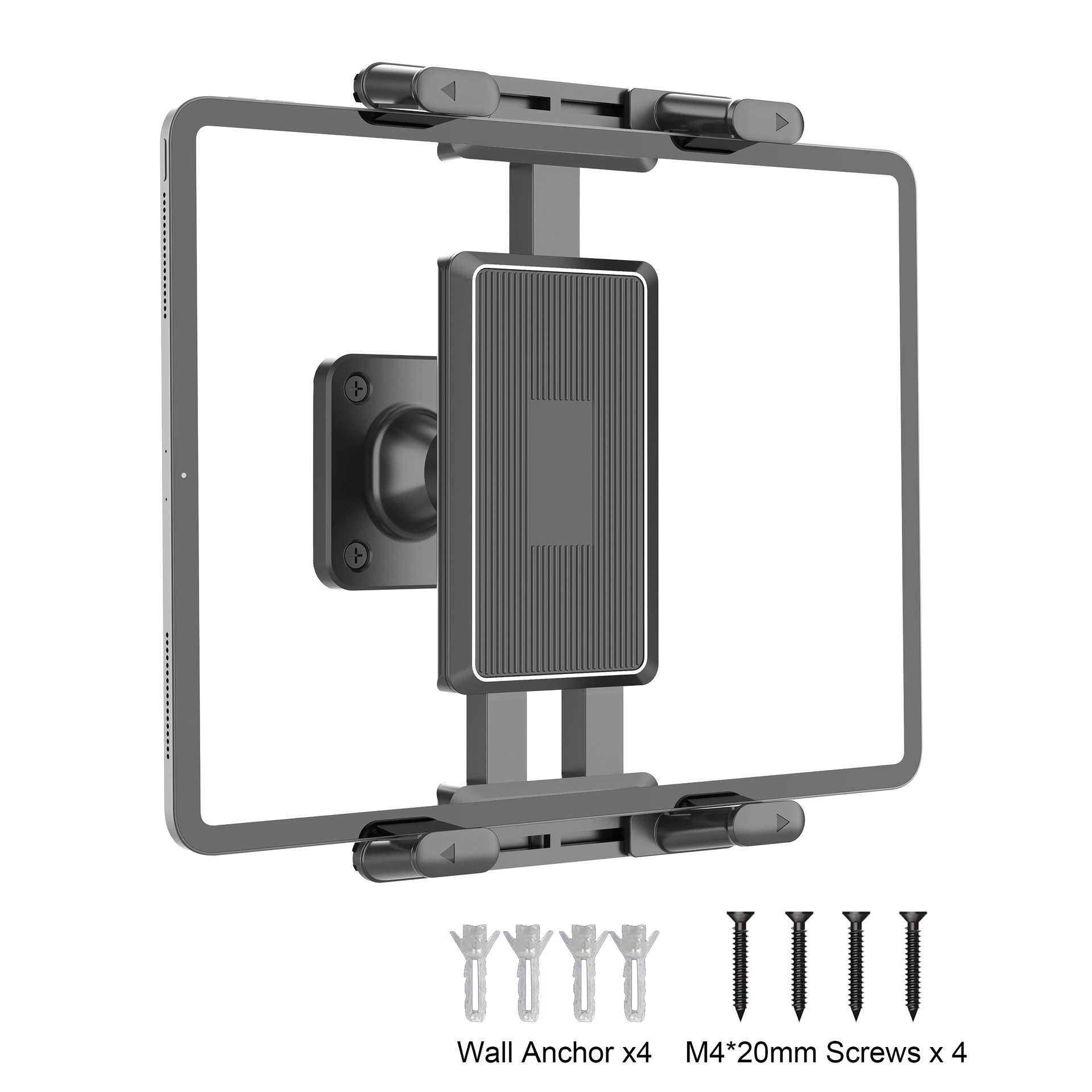 Home Gym On Wall - Universal Wall Mount Phone Tablet Holder