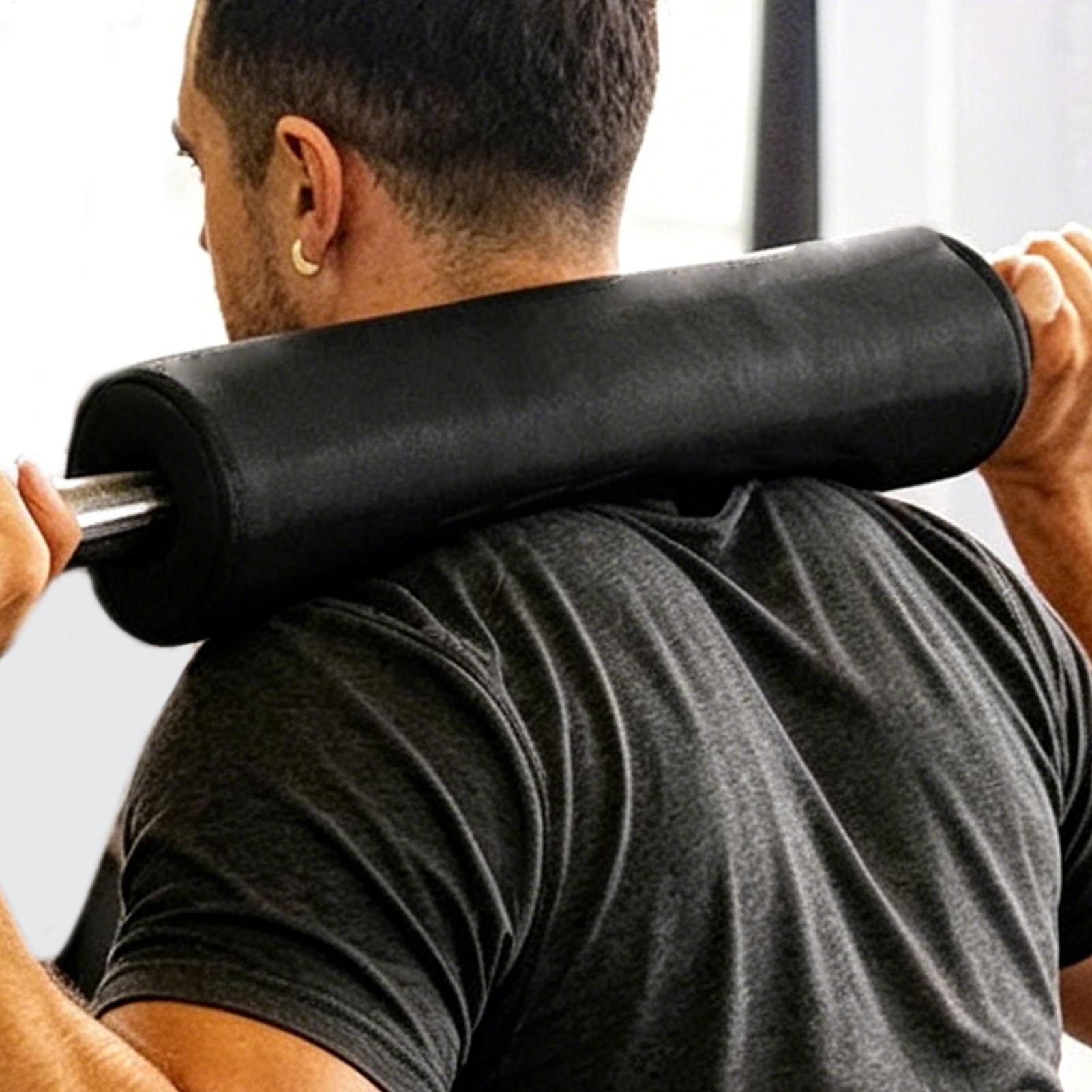 Fitness Barbell Pad Squat Weig - Home Gym On Carpet recension och pris