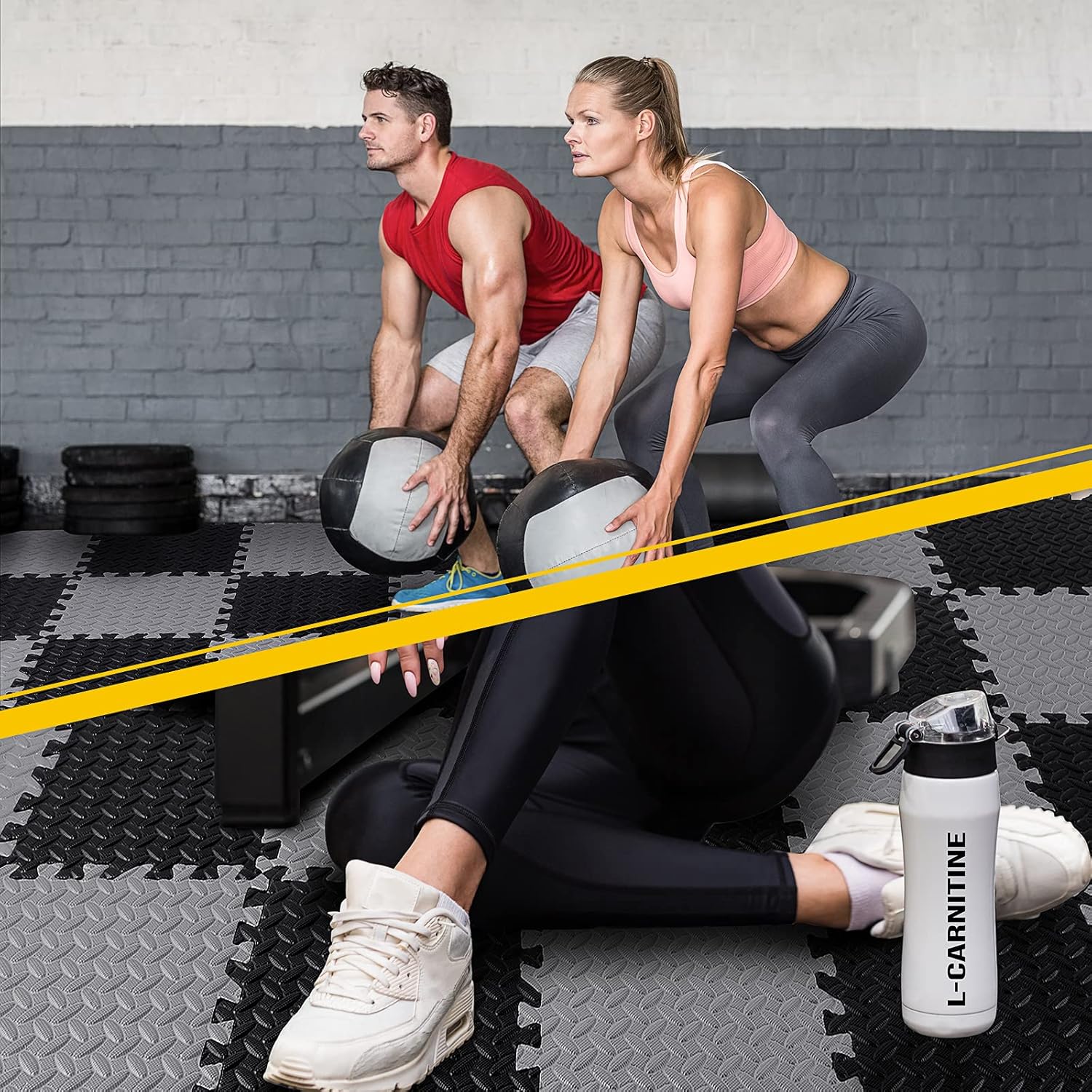 8/16Pcs Impact-Resistant EVA G - Home Gym On Carpet recension och pris