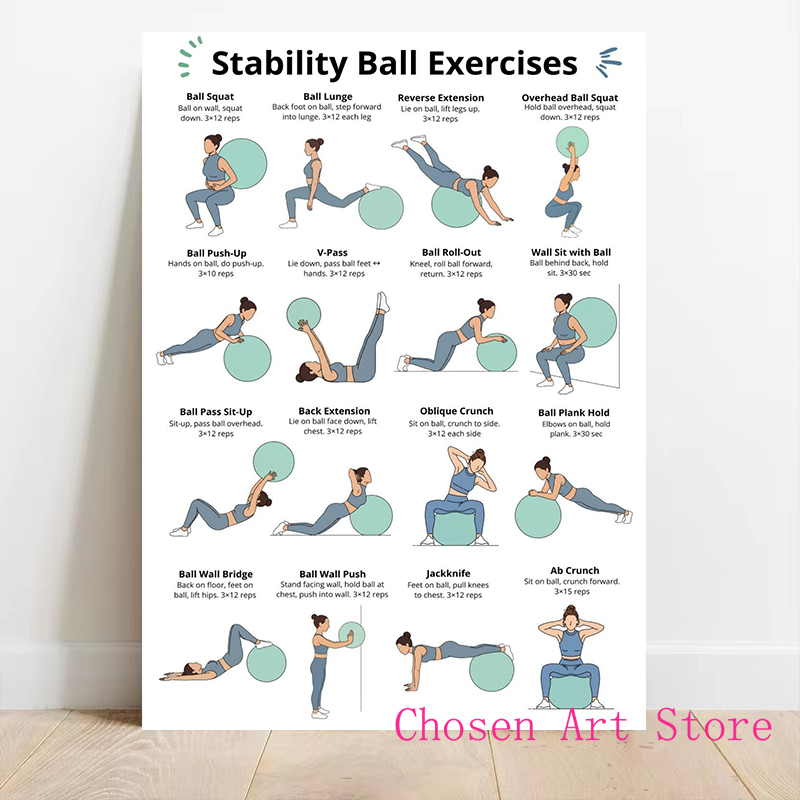 Fitness Exercise Schedule Post - Home Gym On Wall recension och pris
