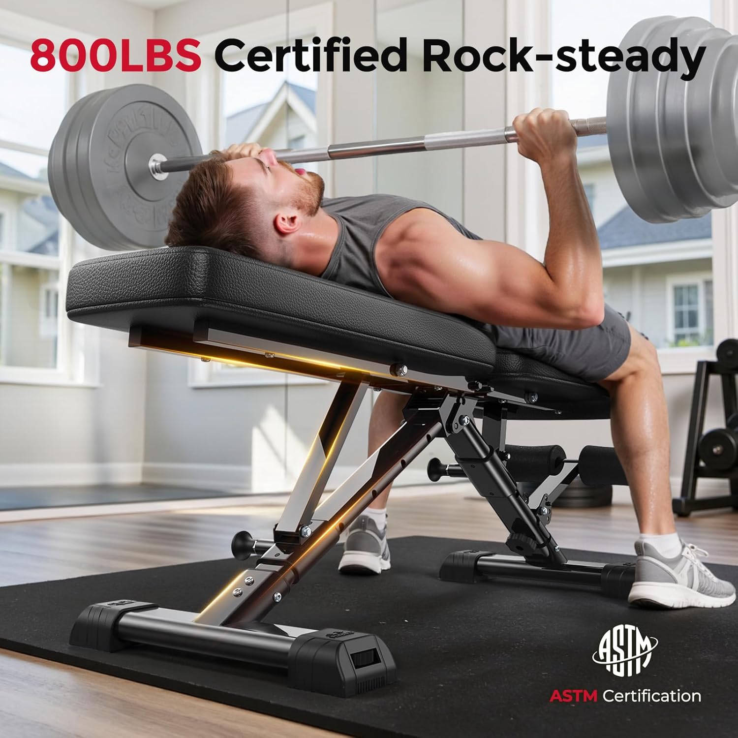 Home Gym Adjustable Weight Ben - Home Gym Weight recension och pris