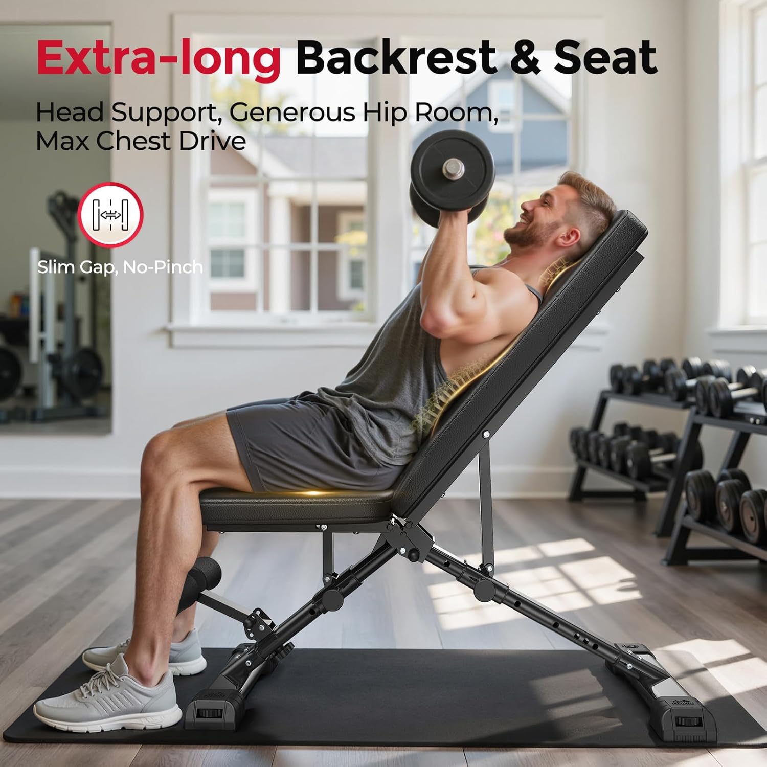 Home Gym Adjustable Weight Ben - Home Gym Weight recension och pris