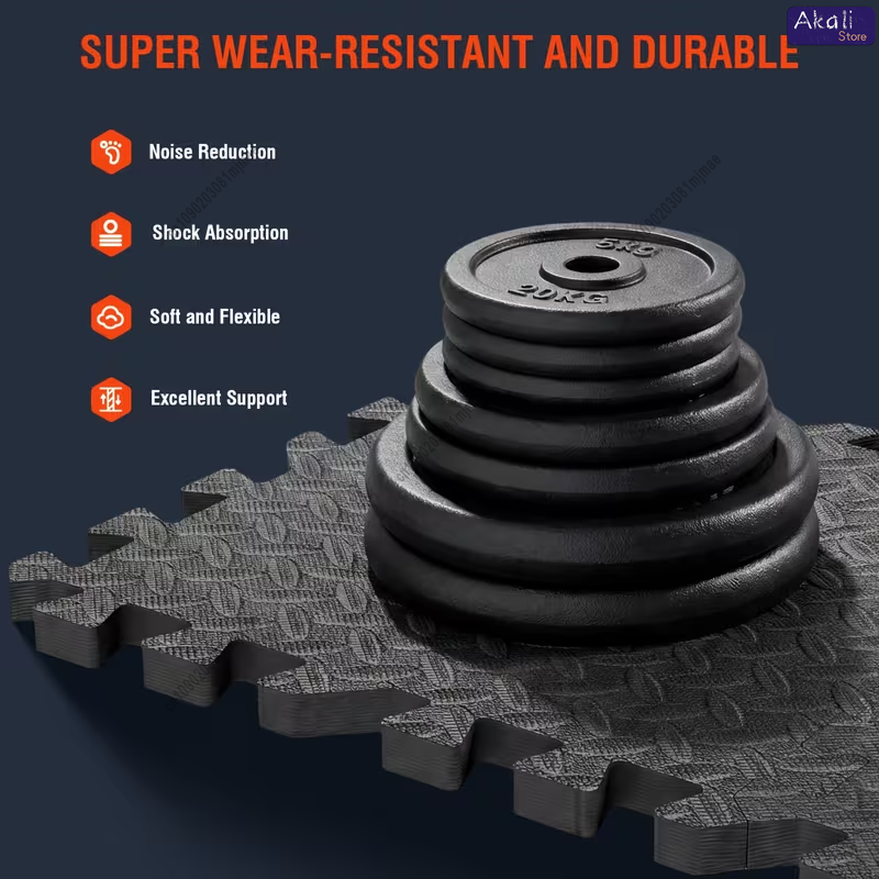 2.5cm Thick EVA Foam Interlock - Home Gym On Carpet recension och pris