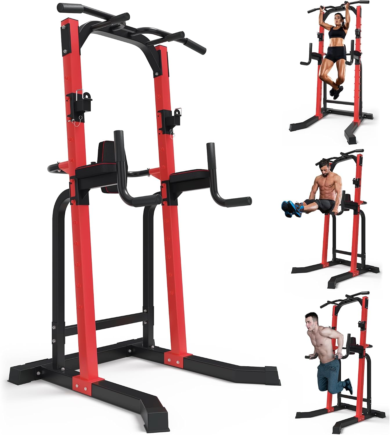 Heavy Duty Power Tower Pull Up - Home Gym Multifunctional recension och pris