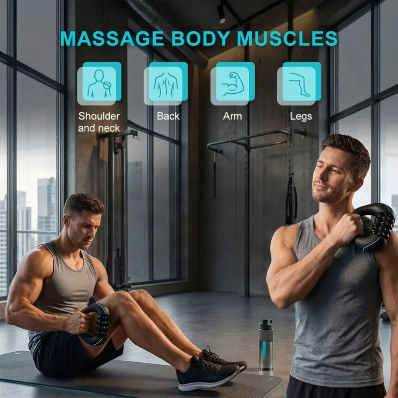 Vibrating Handheld Massage Rol - Home Gym Portable recension och pris