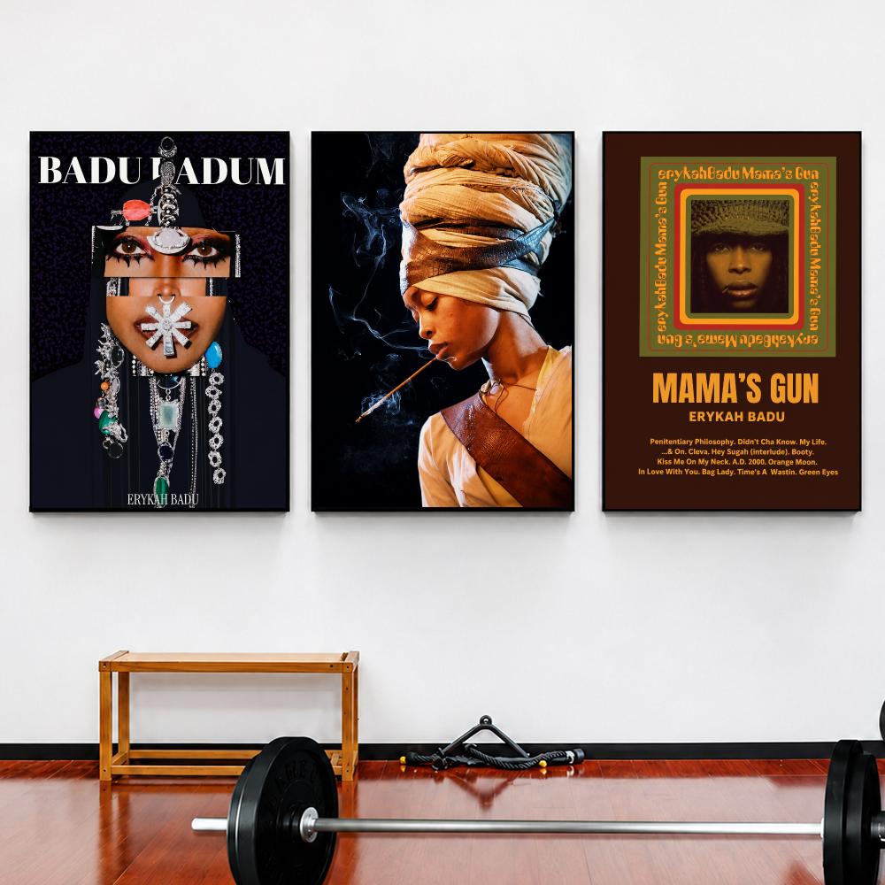 Singer E-Erykah Badu Neo Soul  - Home Gym Icon recension och pris