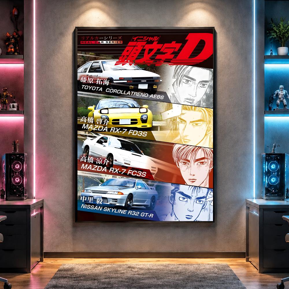 Anime I-Initial D Street Racin - Home Gym Studio recension och pris