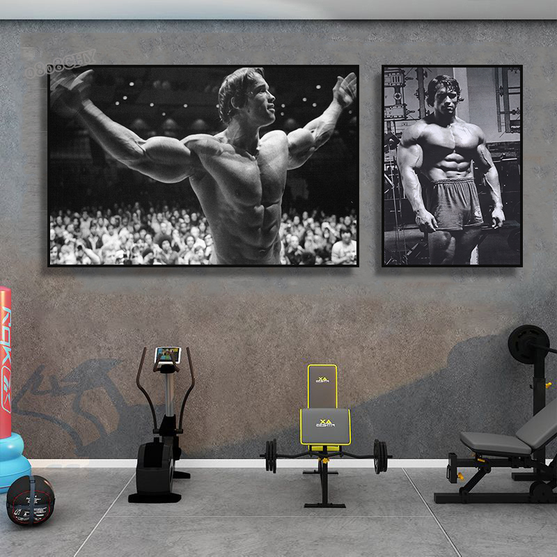 Bodybuilding Famous Character  - Home Gym On Wall recension och pris