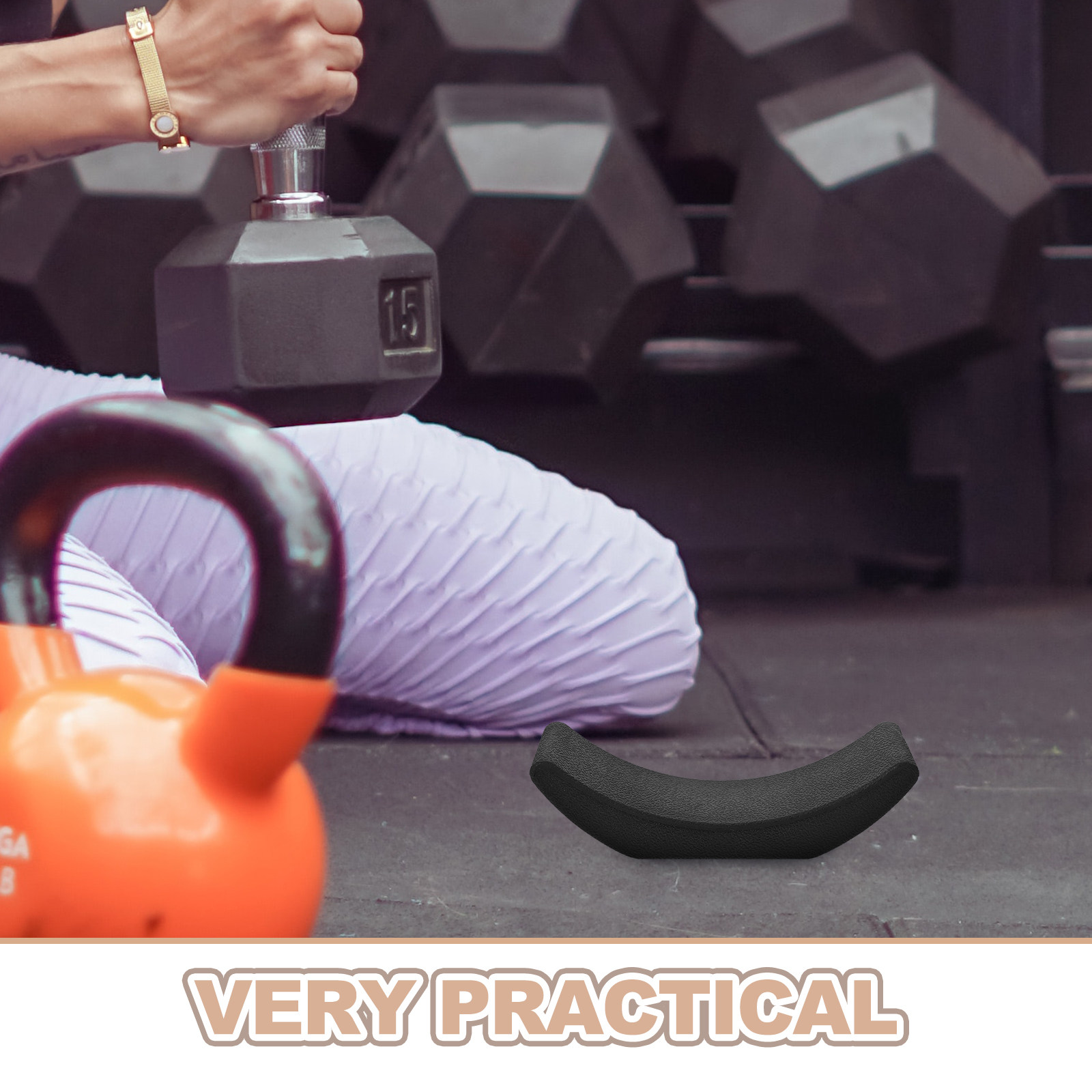 4Pcs Heavy Duty Rubber Dumbbel - Home Gym Weight recension och pris