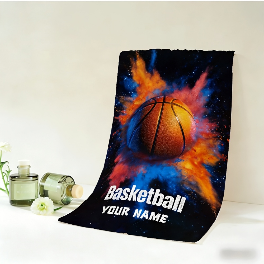 2pcs Name/Text Basketball Towe - Home Gym Ideas recension och pris