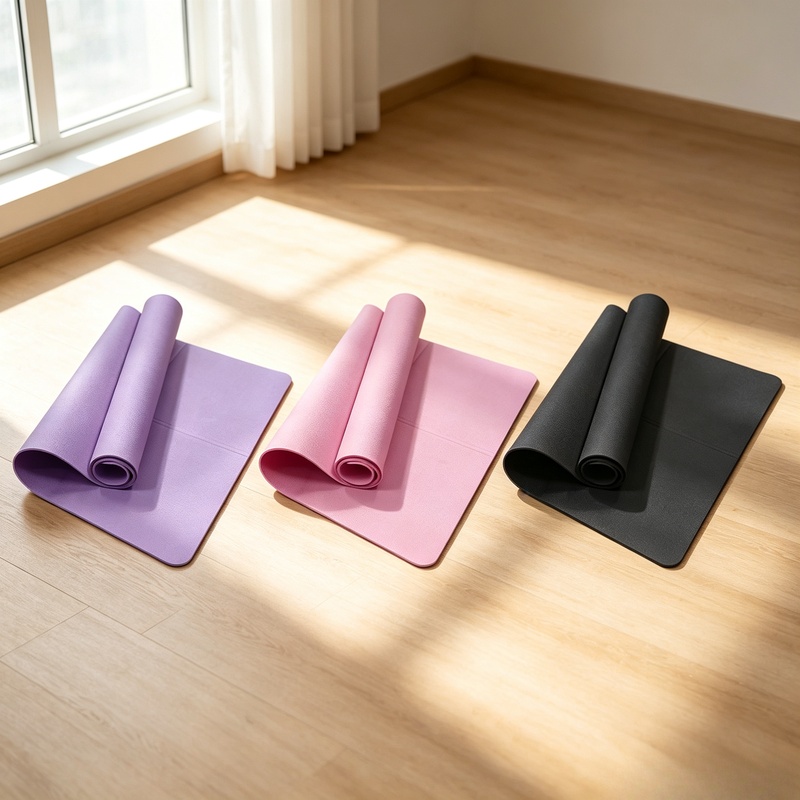 Multi‑Thickness Non‑Slip Yoga  - Home Gym On Carpet recension och pris