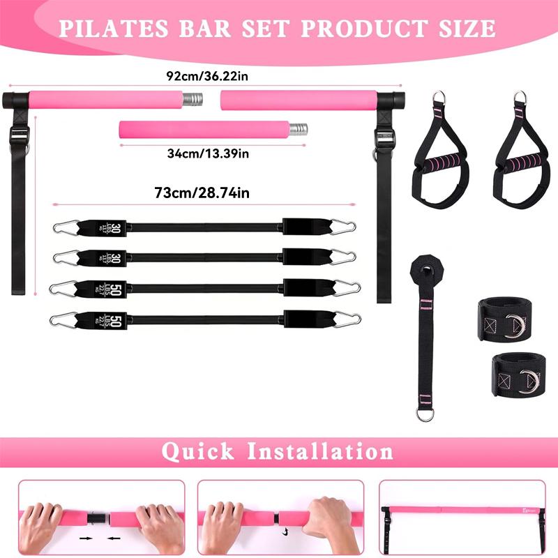 Multifunctional Pilates Bar Ki - Home Gym Gear recension och pris