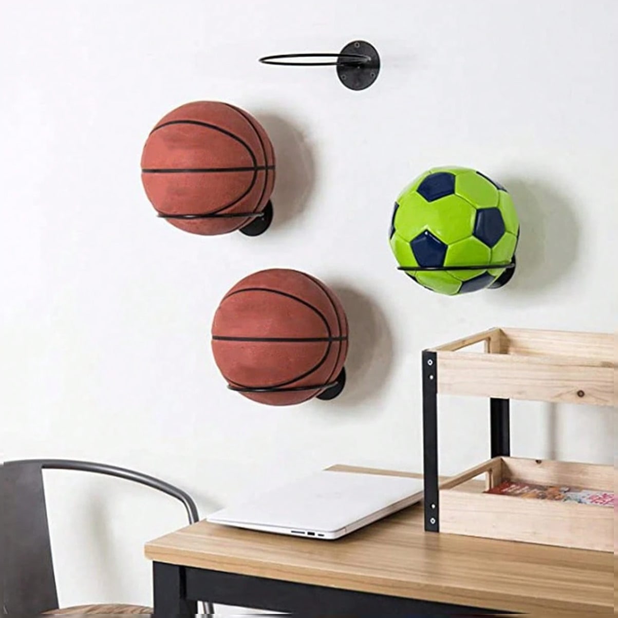 Space Saving Wall Mounted Bask - Home Gym On Wall recension och pris