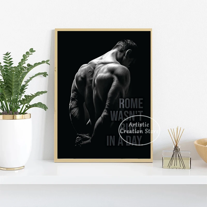 Iconic Gym Inspirational Quote - Home Gym Icon recension och pris