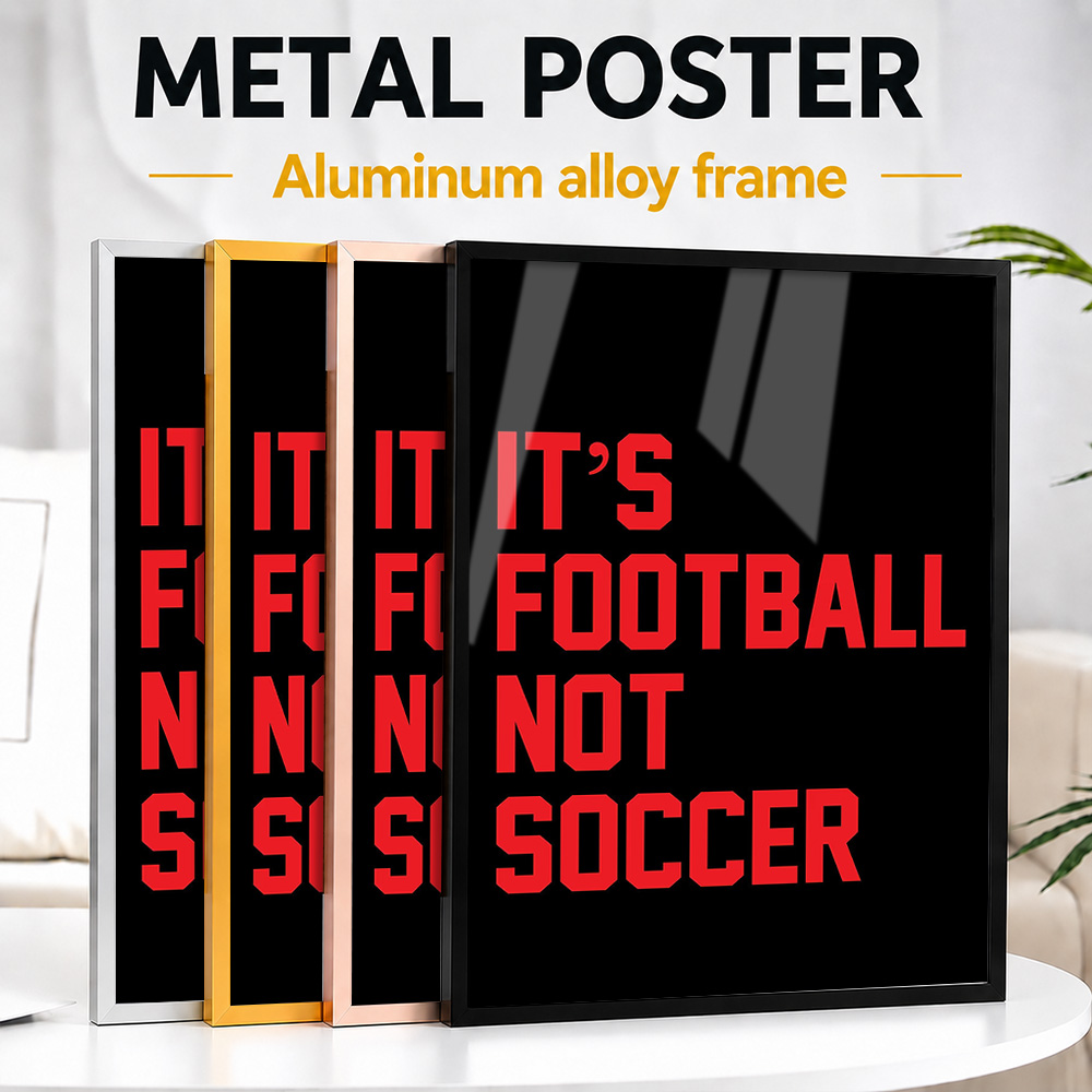 It's Football Not Framed Alumi - Home Gym Icon recension och pris