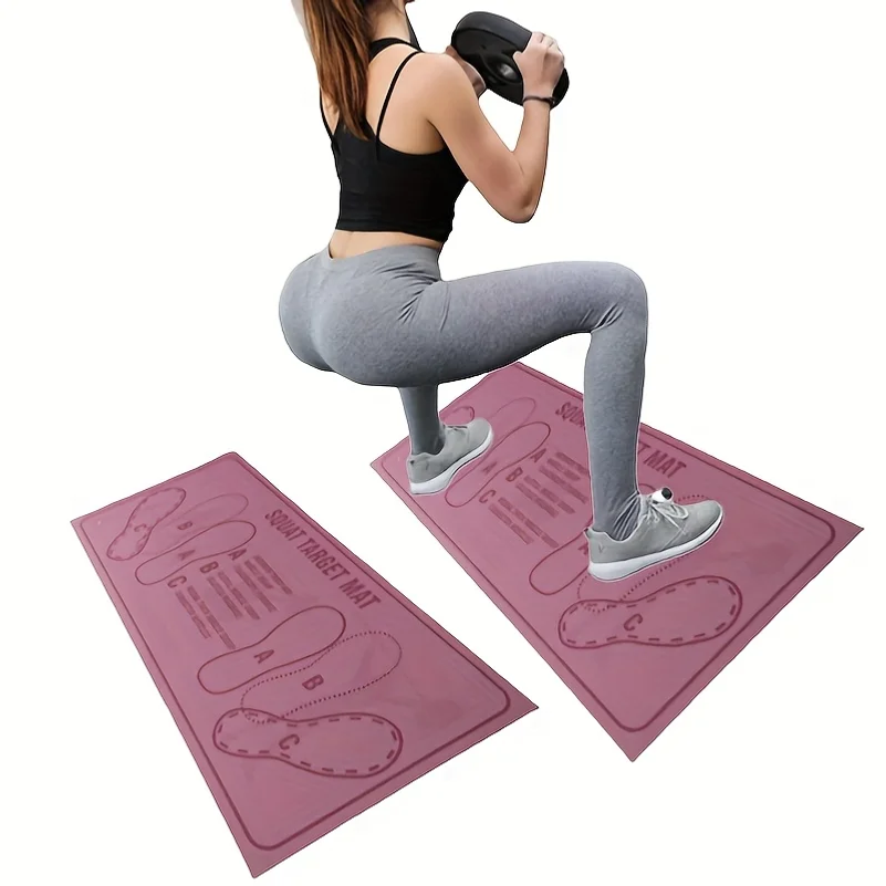 Anti-Slip Squat Pad Set, Durab - Home Gym On Carpet recension och pris