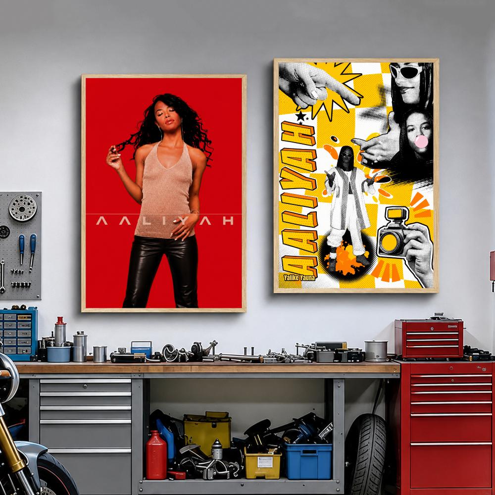 Singer A-Aaliyah R&B Icon Post - Home Gym Icon recension och pris
