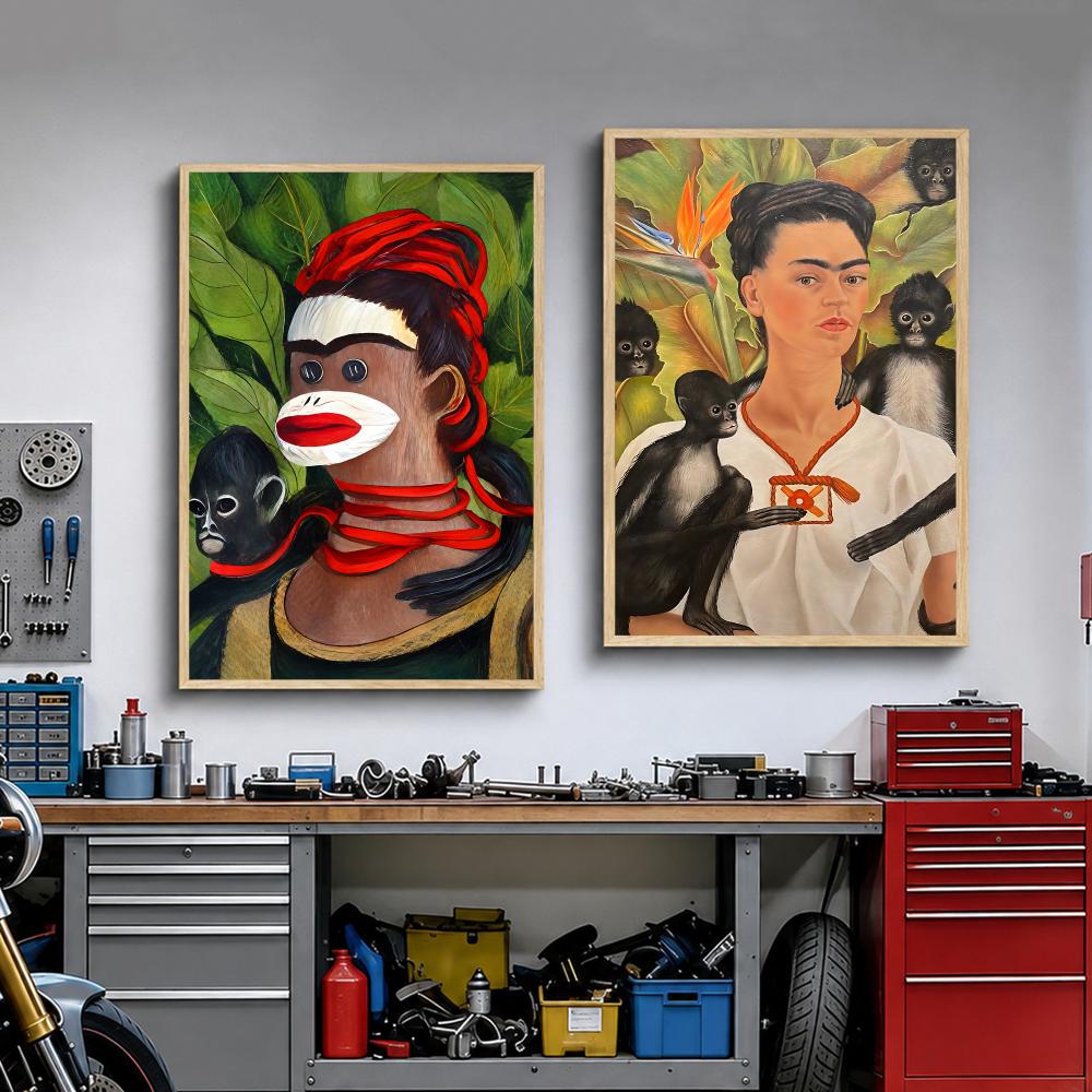 Artist F-Frida Kahlo Mexican A - Home Gym Icon recension och pris