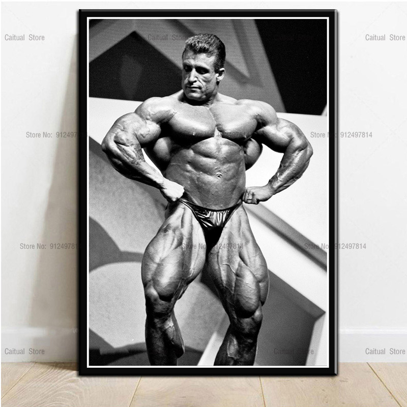 Great Dorian Yates Man Muscle  - Home Gym On Wall recension och pris
