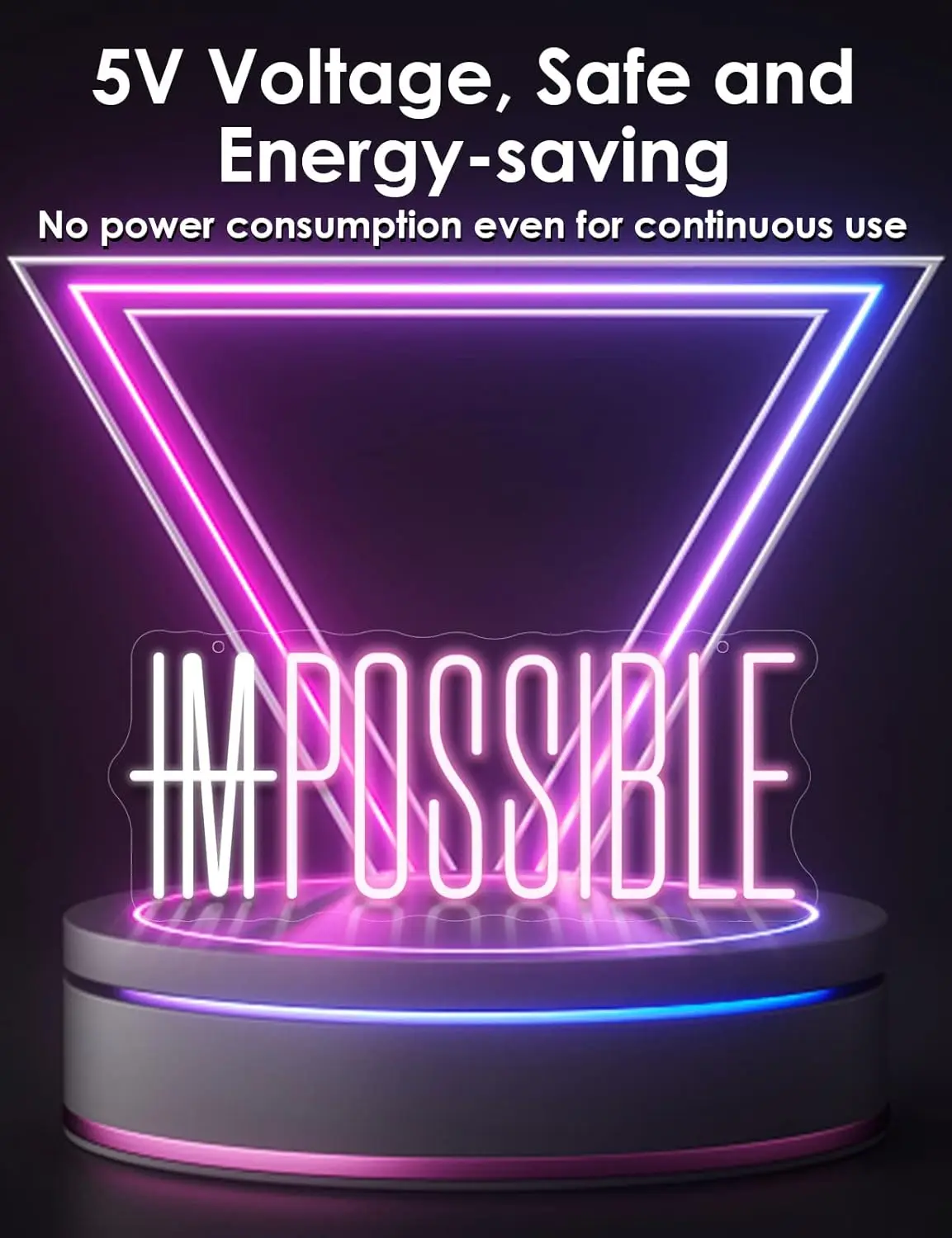 I'm Possible Neon Sign Party D - Home Gym Studio recension och pris