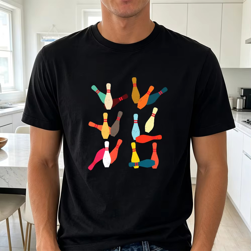 Mixed Color Cartoon Bowling Pi - Home Gym Outfit recension och pris