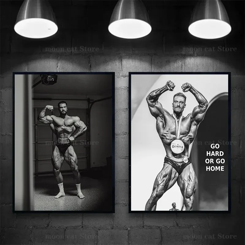 Canvas Painting Chris Bumstead - Home Gym On Wall recension och pris