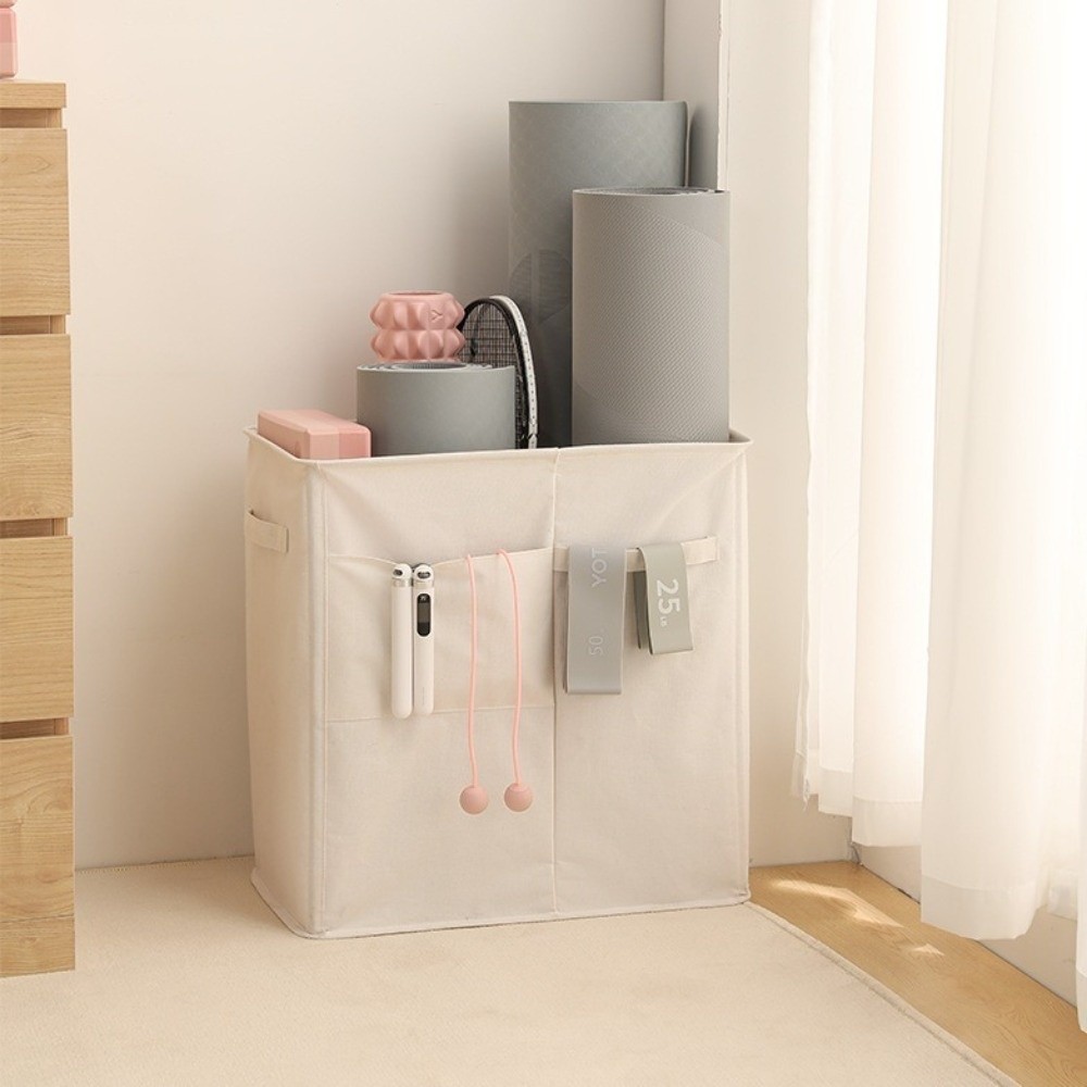 Folding Yoga Mat Storage Baske - Home Gym On Carpet recension och pris