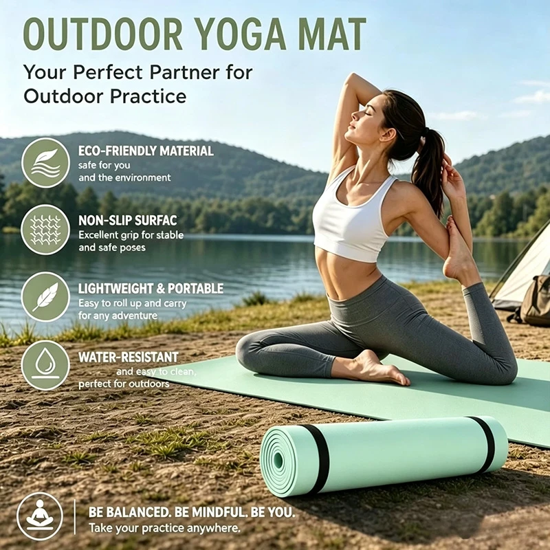 Hot Sale Yoga Mat Pilates Fitn - Home Gym On Carpet recension och pris