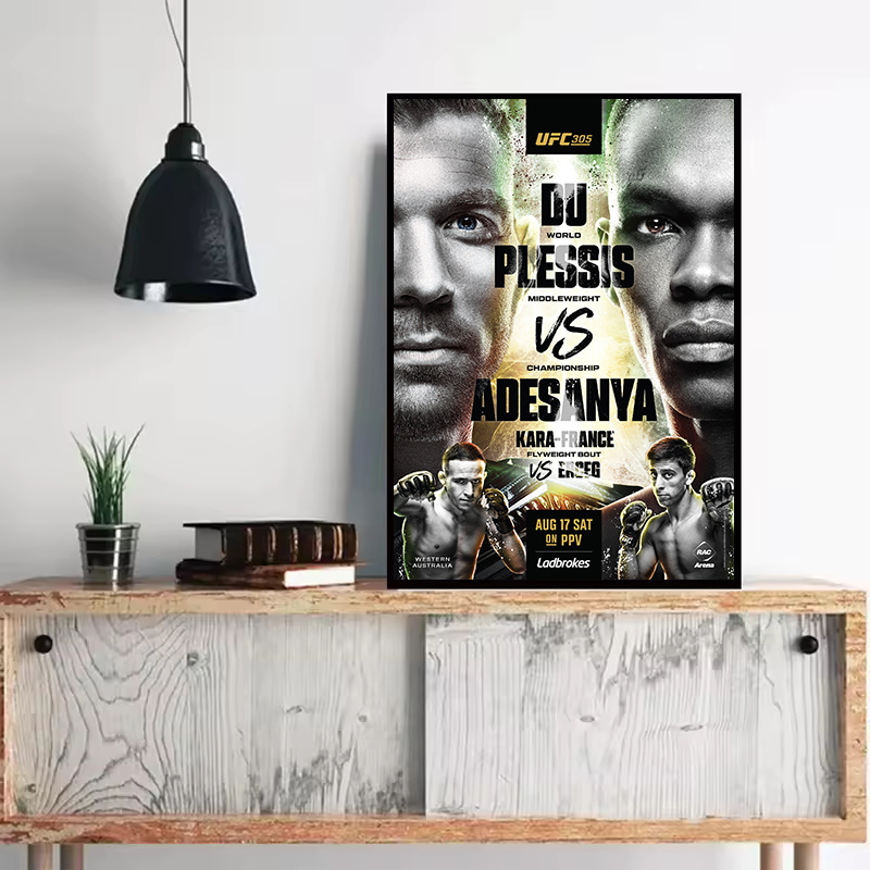 Championship Title Fight Poste - Home Gym On Wall recension och pris
