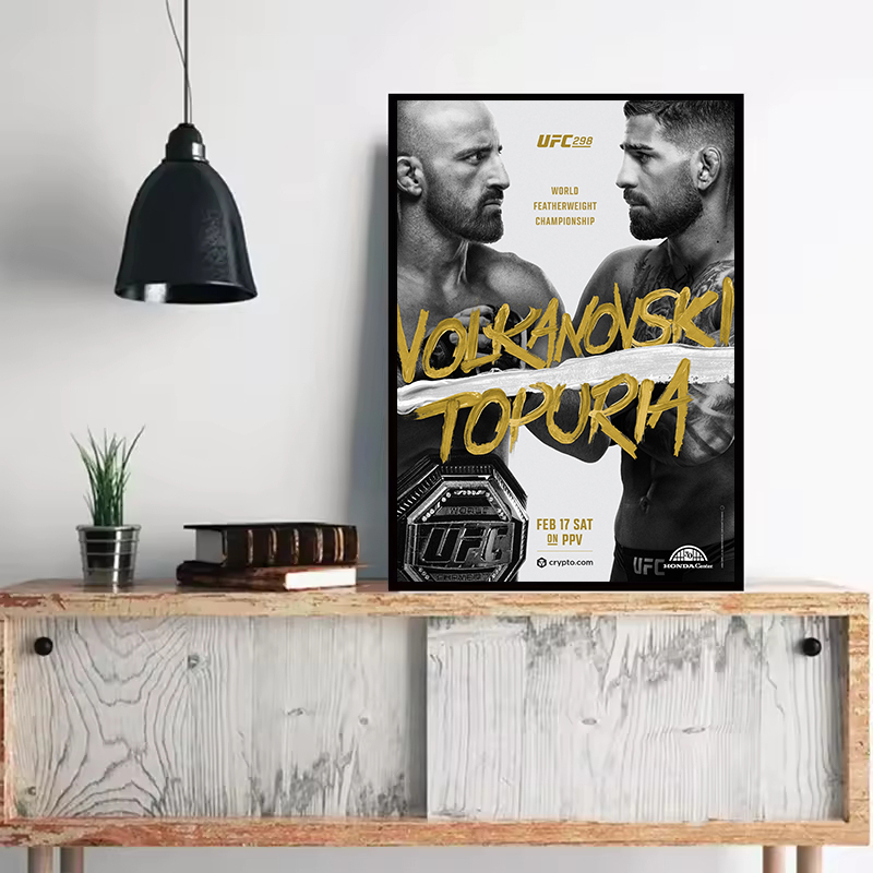 Championship Title Fight Poste - Home Gym On Wall recension och pris
