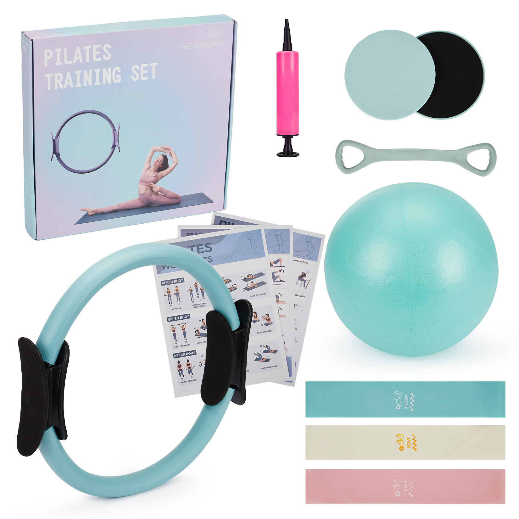 Pilates Training Set, 6-in-1 P - Home Gym Outfit recension och pris
