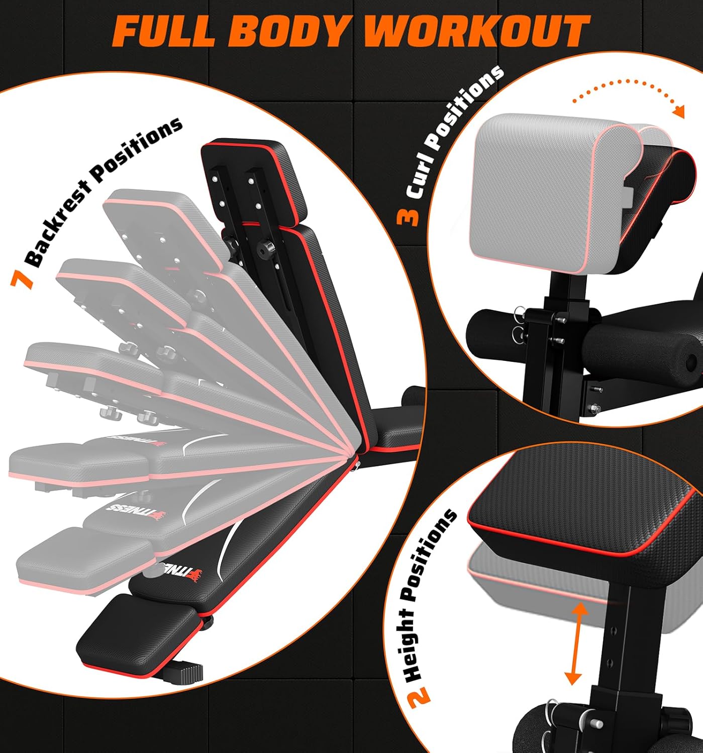 Home Gym Foldable Weight Bench - Home Gym Weight recension och pris