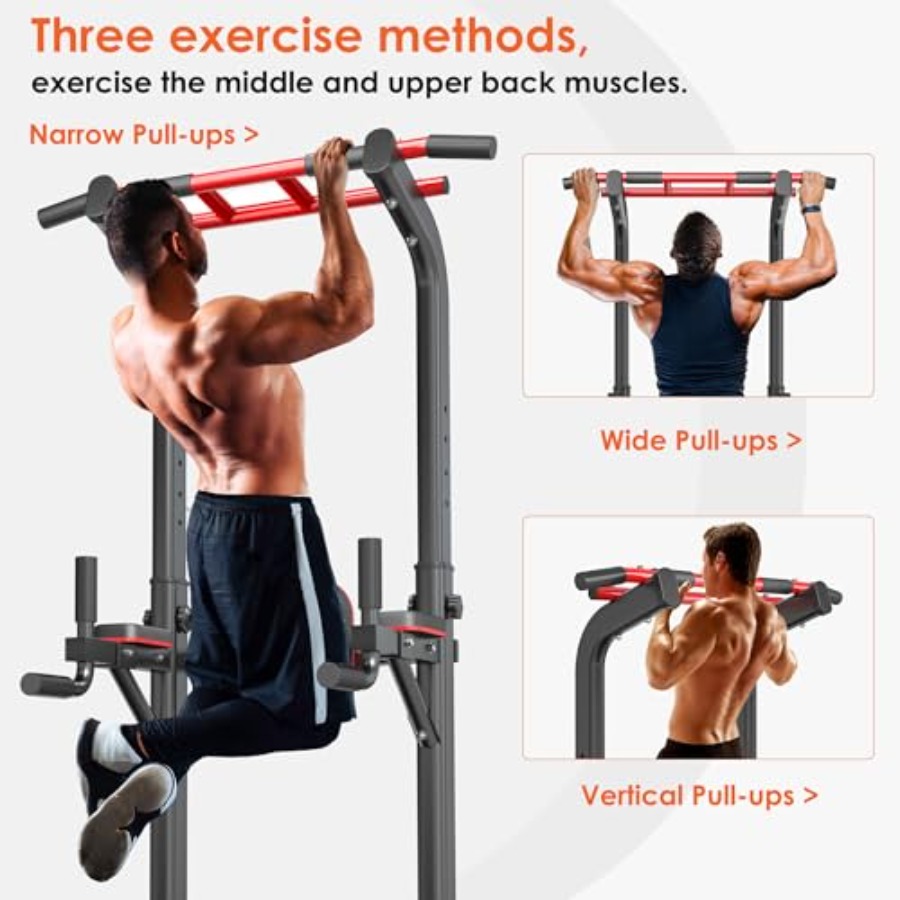 Home gym pull up bar station:  - Home Gym Multifunctional recension och pris