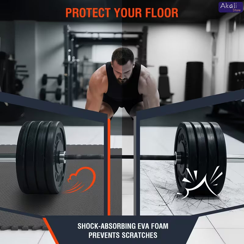 1Inch Thick EVA Foam Interlock - Home Gym On Carpet recension och pris