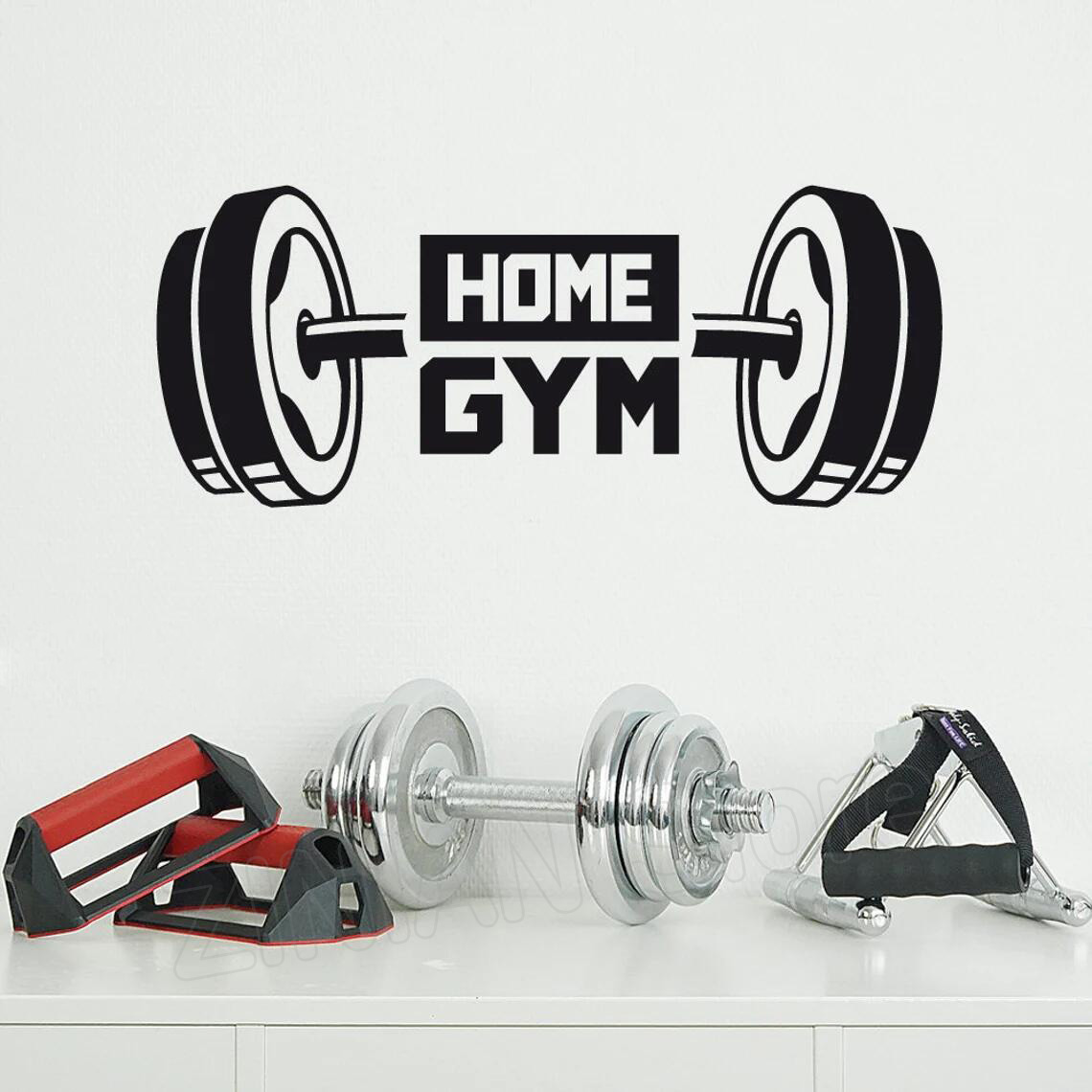 Fitness Home Gym Decor Wall St - Home Gym On Wall recension och pris