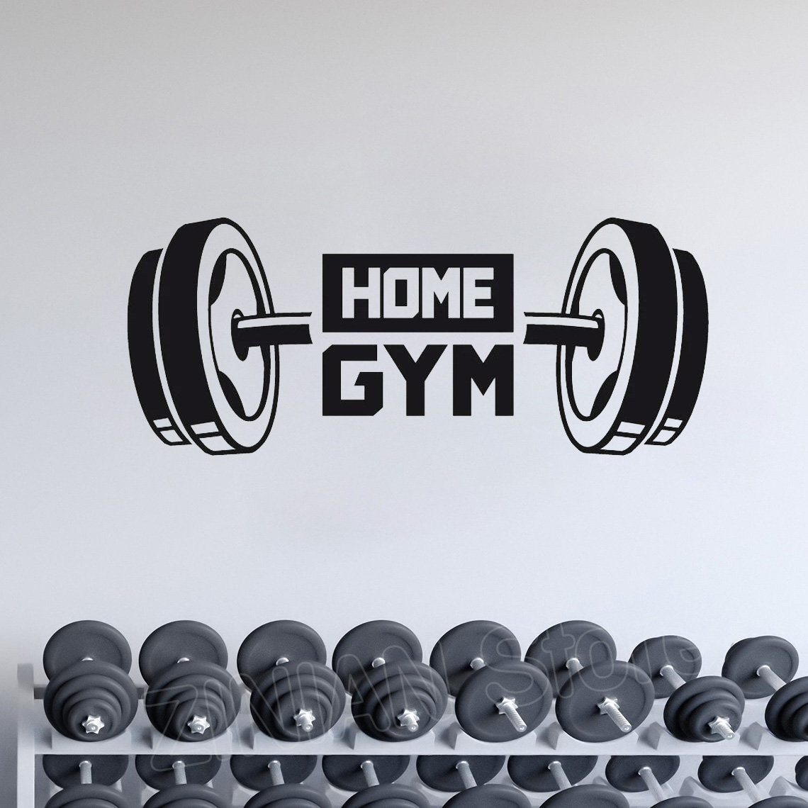 Fitness Home Gym Decor Wall St - Home Gym On Wall recension och pris