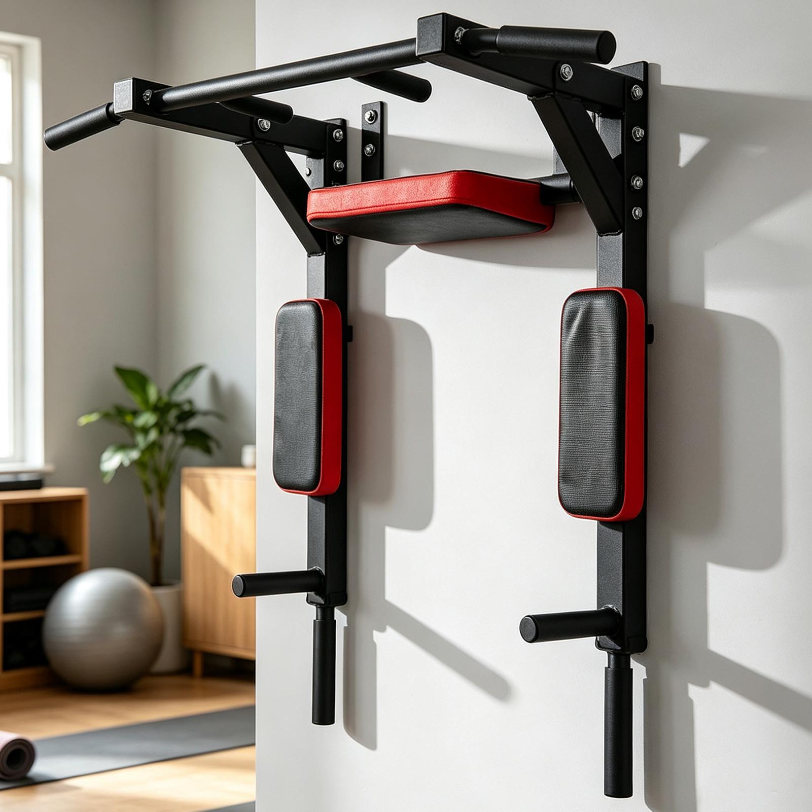 Wall-Mounted Pull-up Bar Fitne - Home Gym On Wall recension och pris